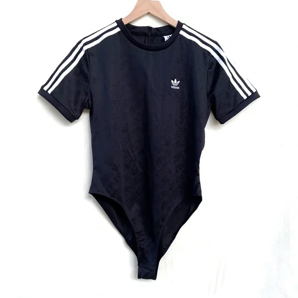 adidas Black Jacquard Bodysuit - Picture 12 of 14